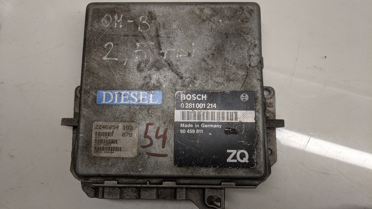 Блок управління двигуном Opel Omega-B 2.5 TD №54 90459811 0281001214
