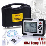 Детектор-сигналізатор CO2 термогігрометр - логгер HT-2000, фото 3