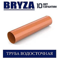 ОПТ - BRYZA 125/90 мм Труба 90 мм (3 м) коричневый, белый