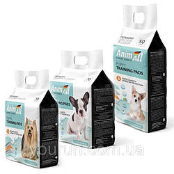 AnimAll (Енімал) Puppy Training Pads - Пелюшки тренувальні для цуценят і собак 60*60, 50 шт