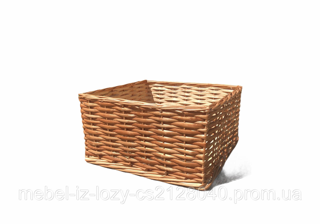 Плетений лоток 25x35 віс.15 див.