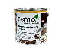 Масло с твердым воском OSMO HARDWACHS-OL EFFEKT GOLD для пола и изделий из древесины 3092 -золото 2,5л