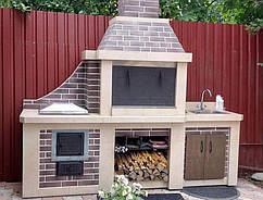 Піч барбекю для саду