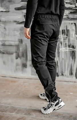 Котонові чоловічі штани Intruder "Strider" чорні, фото 2