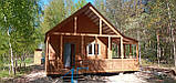Будинок з корабельної дошки 8*10 , включаючи терасу 2*7,5 с вагонкой всередині, фото 3