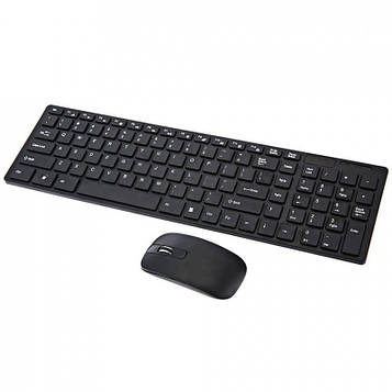 Клавиатура и мышь K-06 беспроводные (Black) | Устройства ввода для компьютера
