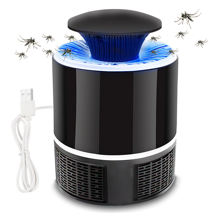 Уничтожитель комаров и насекомых NOVA Mosquito killer lamp NV-818 (Black) | Противомоскитная ламп - фото 1 - id-p1410448062