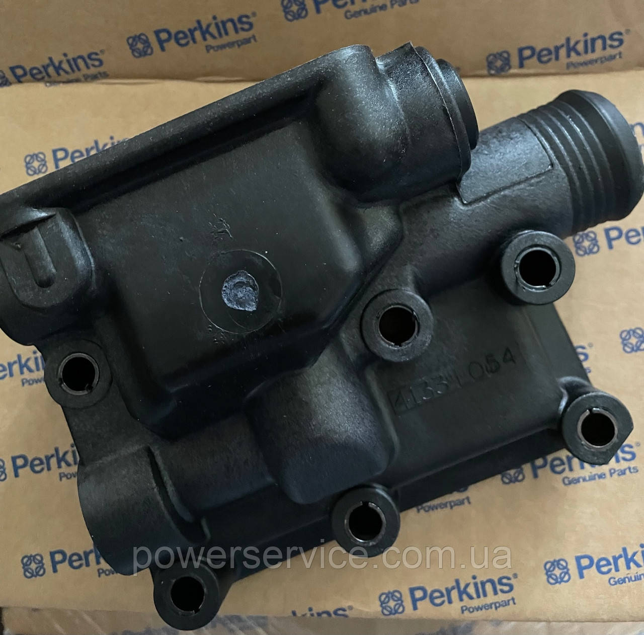 Корпус термостата 4133L054, 4133L027 Perkins, Перкінс, Перкінс, фото 1