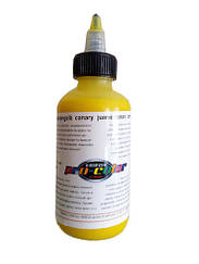 Фарби для аерографії Pro-color 61002 Opaque Canary (укривний канареєний жовтий), 125 мл
