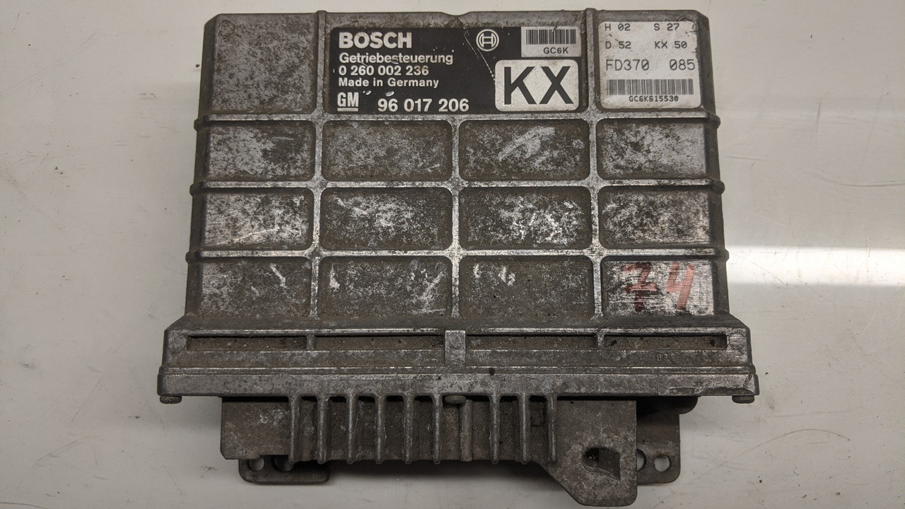 Блок управління двигуном Opel Omega-A 2.6 №74 96017206 0260002236