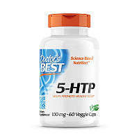 Амінокислота Doctor's Best 5-HTP 100 mg, 60 вегакапсул