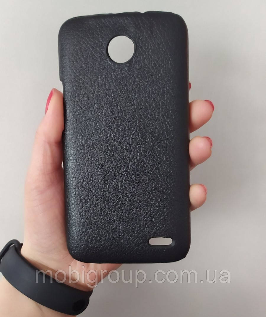 Чохол шкіряний для Lenovo A820, Чорний