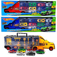 Трейлер інер-ий 47,5см,машинка 10шт,від 9см,в кор-ці,47,5х10х12,5см №SC65/70(18)(36) КІ