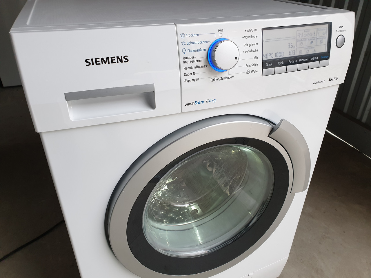 Стиральная машина Siemens IQ700 Wash & Dry 7/4 KG с Сушкой / WD14H540 ...