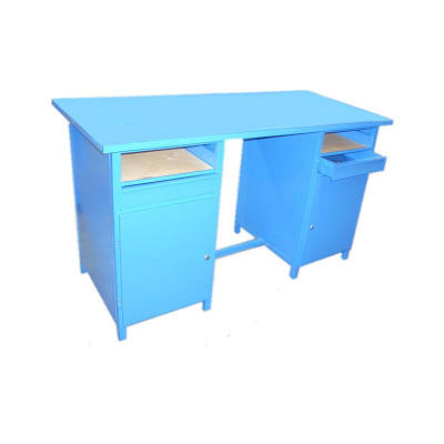 Стіл металевий двотумбовий