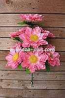 Искусственные цветы - Лотос букет, 52 см