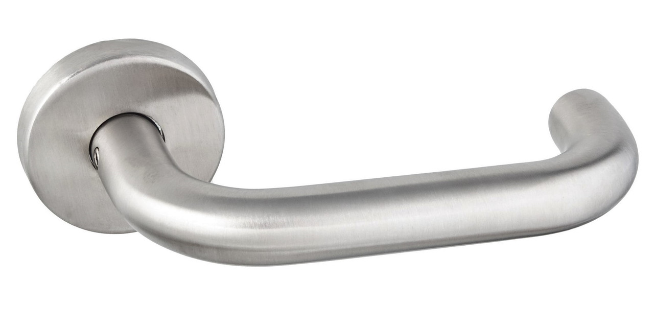 Дверна ручка Siba LYON неіржавка сталь, фото 1