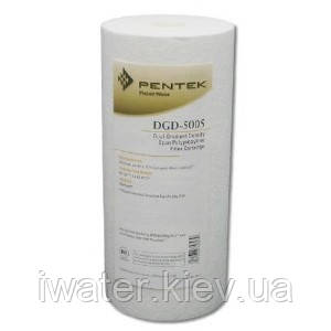 Картридж Pentek DGD-5005 10BB" 50/5мкм з двома градієнтами, фото 2