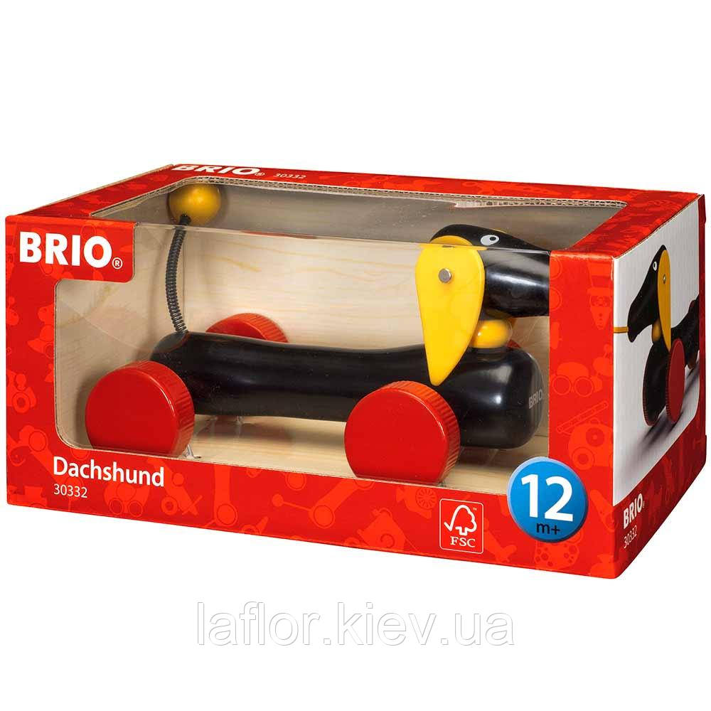 Дитяча каталка іграшка ТМ Brio Такса