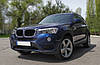 Решітки радітора BMW X3 F25 рестайл тюнінг ноздрі стиль M (хром рамка), фото 3