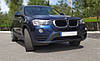 Решітки радітора BMW X3 F25 рестайл тюнінг ноздрі стиль M (хром рамка), фото 5