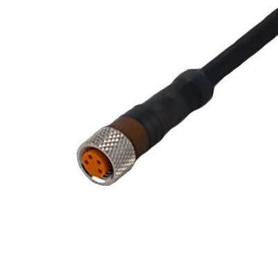 Роз'єднуємо M8 "мама", 4 pin, прямий, з кабелем 2 м