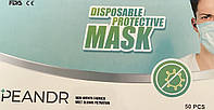 Медицинские маски защитные 50 шт