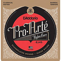 Струни Для Класичної Гітари d'Addario EJ45 Pro-Arte Classical Silverplated Wound Nylon Normal Tension