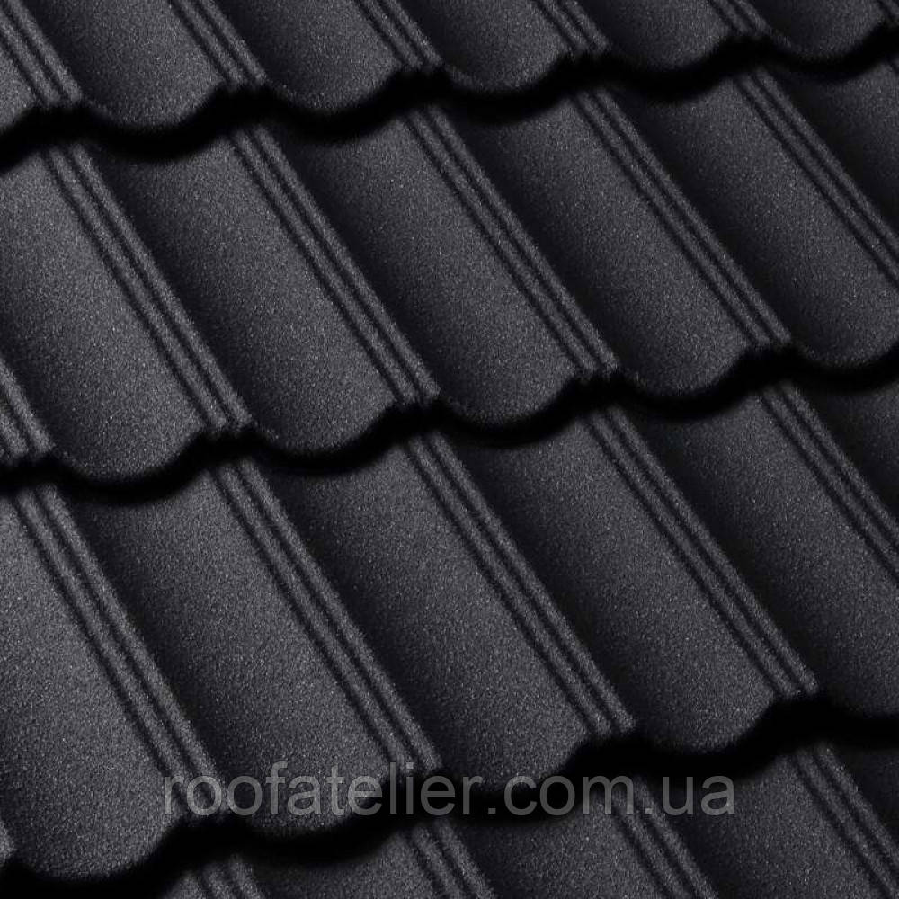 Композитна черепиця Gerard Heritage Deep black  (Жерард Херітедж темний чорний)