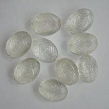 Намистини акрил "Жук" прозорий 24 мм