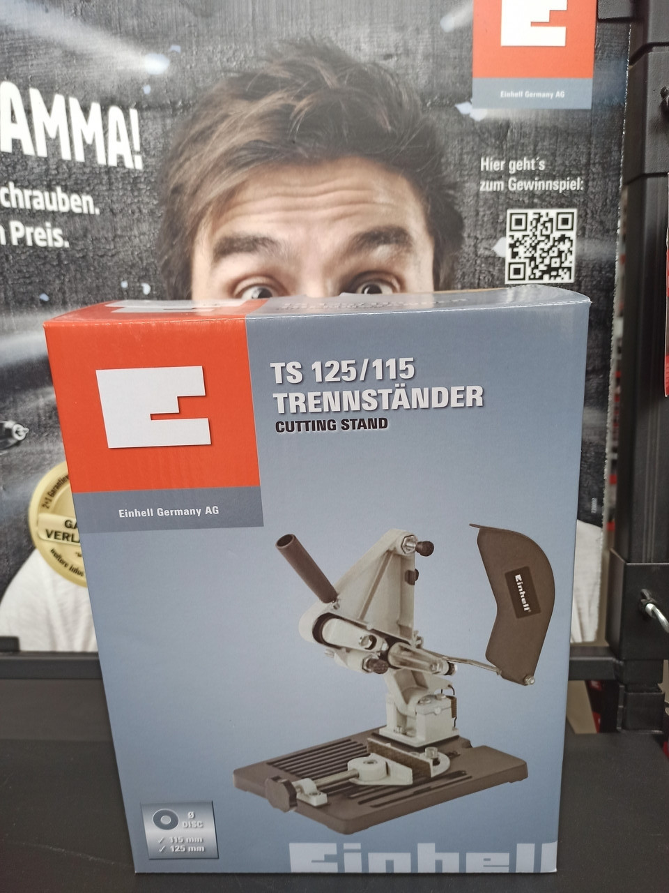 Ріжучий стенд для болгарок 115/125 Einhell 4431040