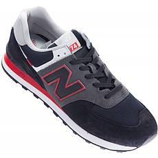 Кросівки чоловічі замшеві спортивні new balance 574SM2, фото 4