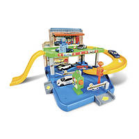 Гараж для детских машинок (2 уровня, 1 машинка 1:43), Bburago, Детские паркинги и гаражи