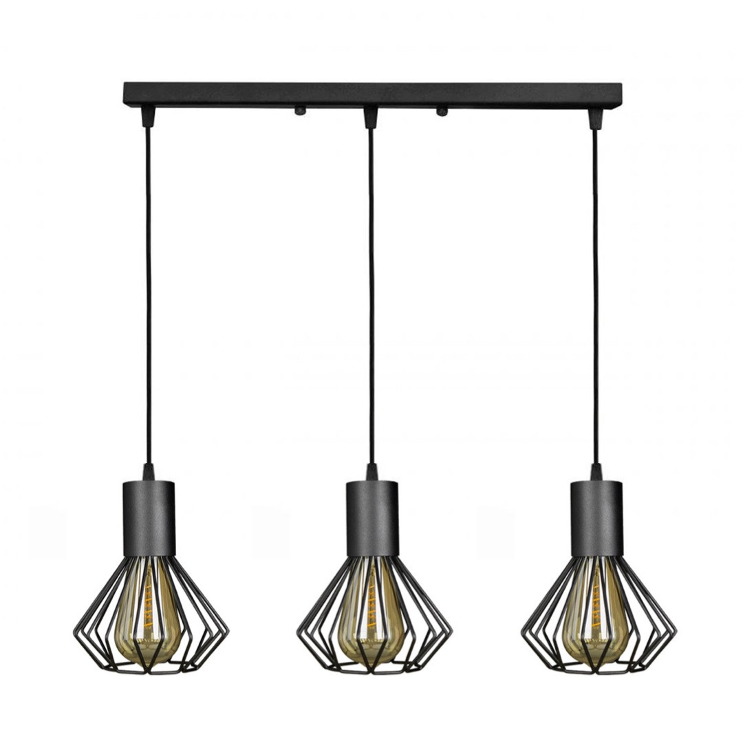 Підвісний світильник лофт 3-Е27 Diadem NL 2215-3, фото 1