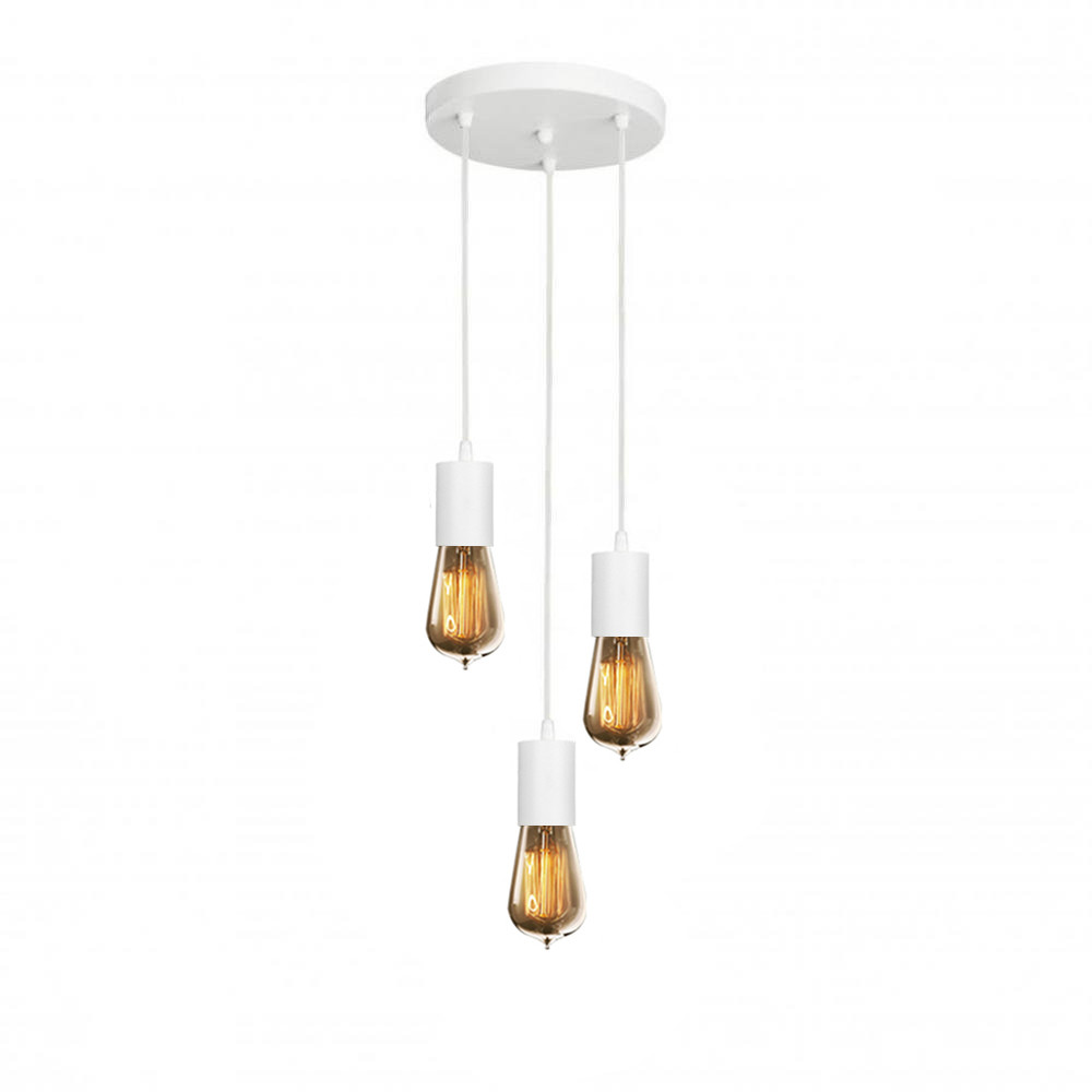 Люстра патрони 3-27 Asket NL 660-3R W білий, фото 1