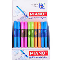 251-L Piano ручка кулькова, лівша, синя