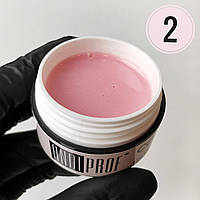 База каучукова камуфлююча під гель лаку, Candy color base для нігтів 02 opal Andi PROF 30