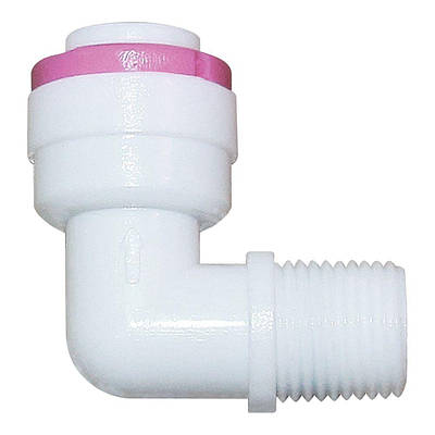 Кут із зворотним клапаном Quick fitting 1/4"х1/8" (зовнішня різьба) ST007