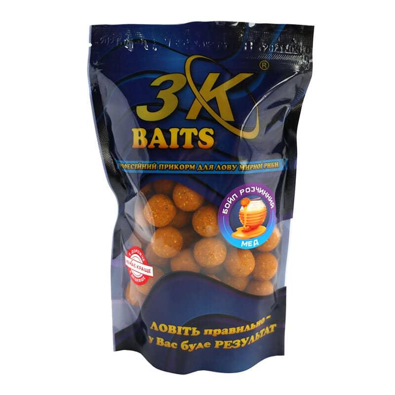 Бойл 3KBaits розчинний пиляльний мед 20 мм 400 г (3KB1259)