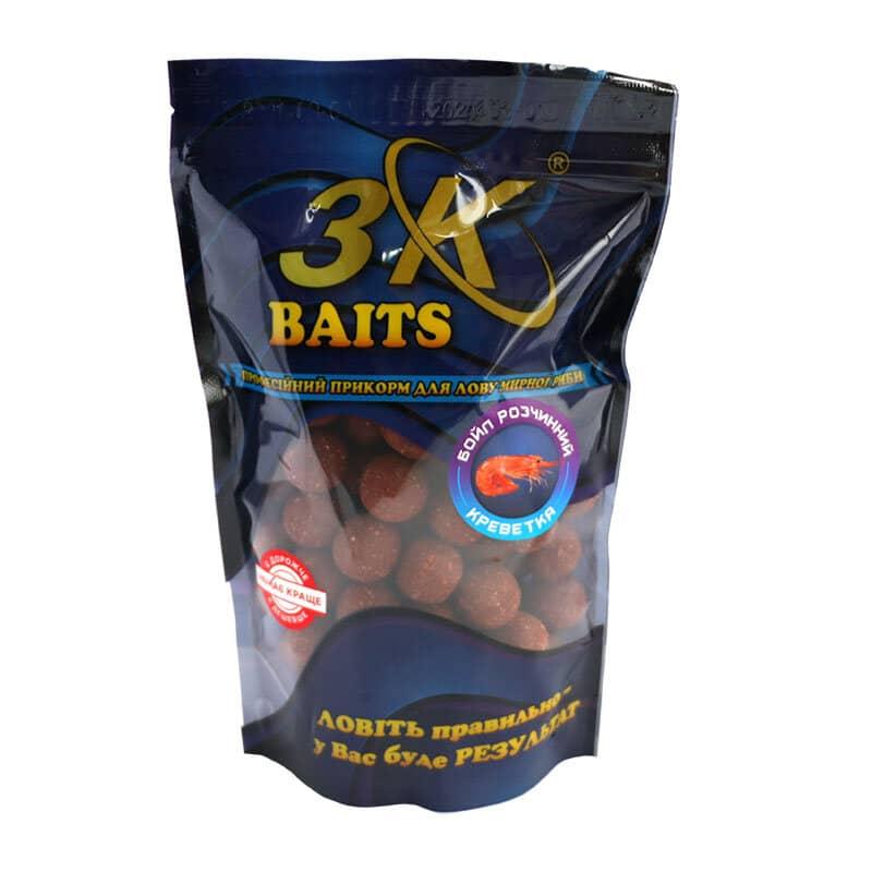 Бойл 3KBaits розчинний пиляльний Креветка 20 мм 400 г (3KB1267), фото 1