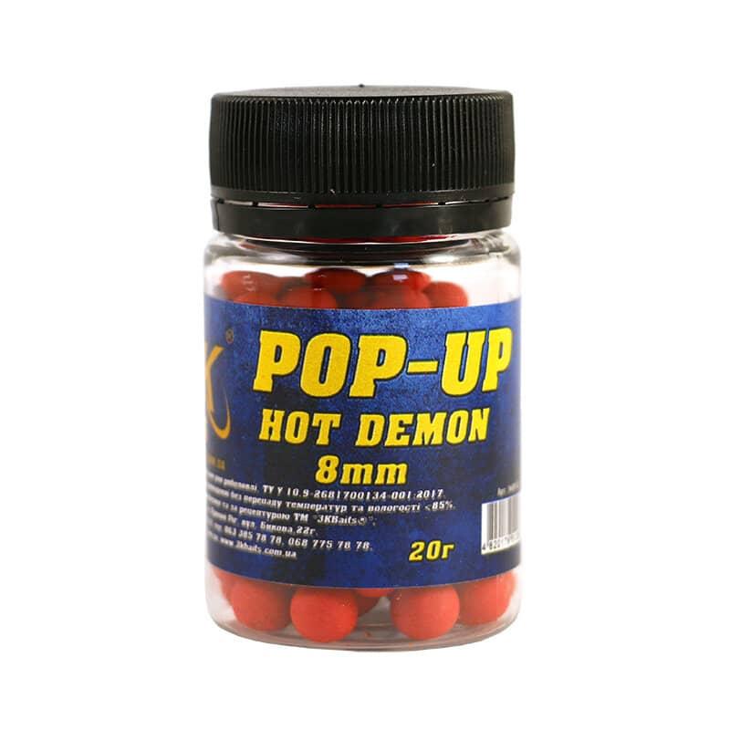 Бойл 3KBaits Pop-up плавальний Hot Demon 8 мм 20 г (3KB1294), фото 1