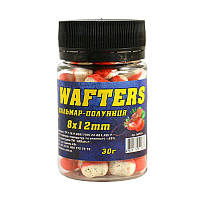 Бойл 3KBaits Wafters збалансований Кальмар-полуниця 8*12 мм 30 г (3KB1325)
