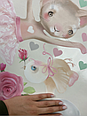 Інтер'єрна вінілова наклейка в дитячу кімнату Балетний клас (зайчик, кішка, балерина, балетна пачка), фото 10