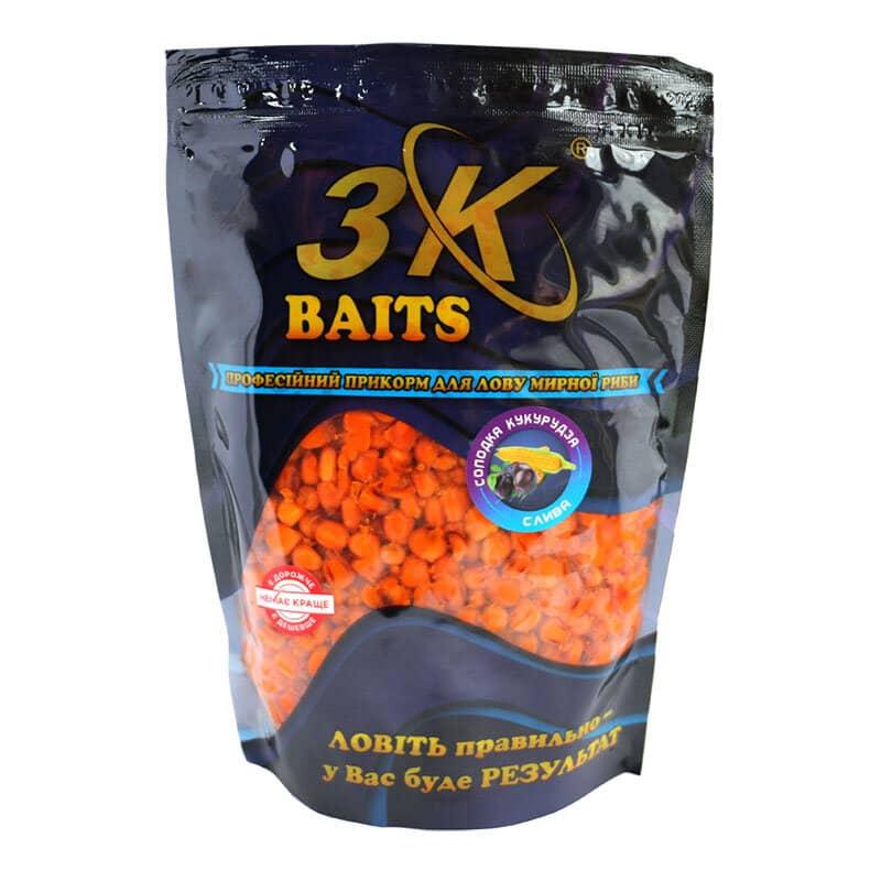 Прикорм 3KBaits Солодка кукурудза Зливу 800г (3KB1117)