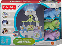 Музыкальный мобиль Fisher-Price Мечты о бабочках 3 в 1 с проектором и пультом управления CDN41