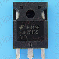 IGBT NPN 650В 150А Fairchild FGH75T65SHD TO247-3LD