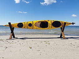 Каяк морський морські каяки байдарки SeaBird Designs Scott R MV HDPE жовтий
