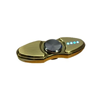 USB-запальничка-спінер з підсвіткою електронна спіральна LIGHTER VIP Club Spin Light Золотиста