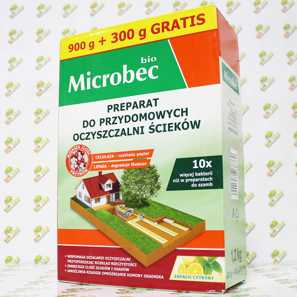 Microbec BIO - препарат для домашніх очисних споруд 1,2 кг