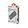 USB-C хаб 4-в-1 Promate PadHub-Pro USB-C PD/HDMI/USB 3.0/3.5 мм AUX Grey (padhub-pro.grey), фото 7